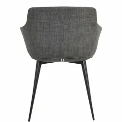 MOES RONDA ARM CHAIR: GREY | SET OF 2