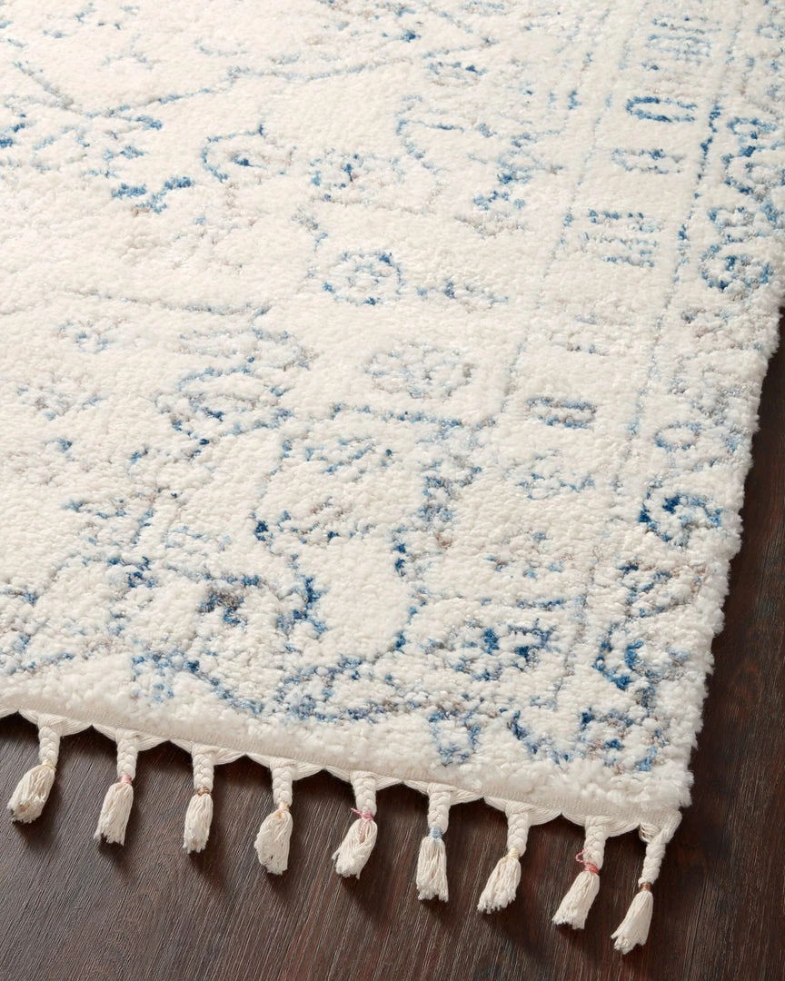 New ๐งจ LOLOI RONNIE 01 RUG: IVORY, OCEAN ๐ฅ 5 LOLOI RONNIE 01 RUG: IVORY, OCEAN