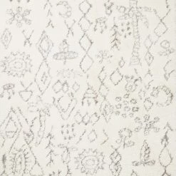 LOLOI RONNIE 03 RUG: IVORY, CHARCOAL