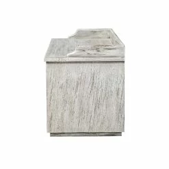 UTTERMOST Living Room RUSTIC WHITE STORAGE BENCH