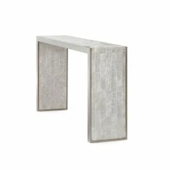 HOOKER SELENITE STONE INLAY CONSOLE TABLE Furniture
