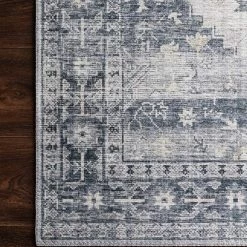 LOLOI ELSA VINTAGE PRINT RUG: GRAY