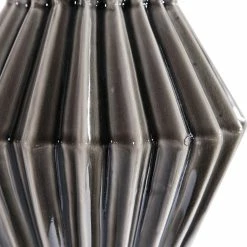 UTTERMOST SMOKED GEOMETRIC CERAMIC TABLE LAMP Lighting