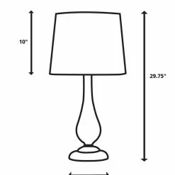 UTTERMOST SMOKED GEOMETRIC CERAMIC TABLE LAMP Lighting