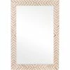 SURYA SOCAL CHEVRON STRIPED WALL MIRROR Mirrors