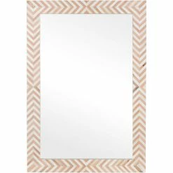 SURYA SOCAL CHEVRON STRIPED WALL MIRROR Mirrors