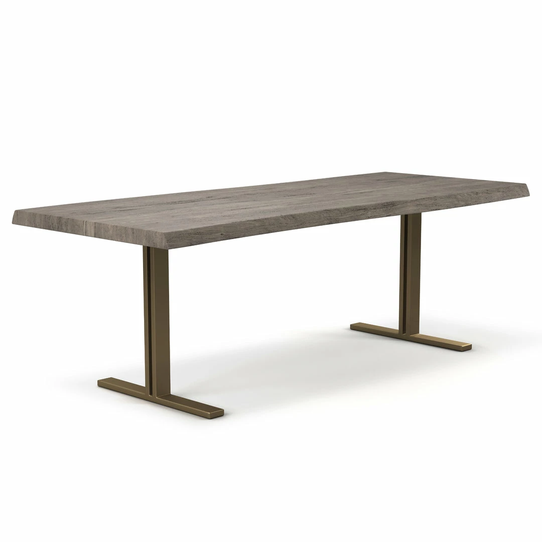 Brand new ๐ URBIA BROOKS LIVE EDGE DINING TABLE: SANDBLASTED GREY Kitchen + Dining ๐ 19 URBIA BROOKS LIVE EDGE DINING TABLE: SANDBLASTED GREY Kitchen + Dining