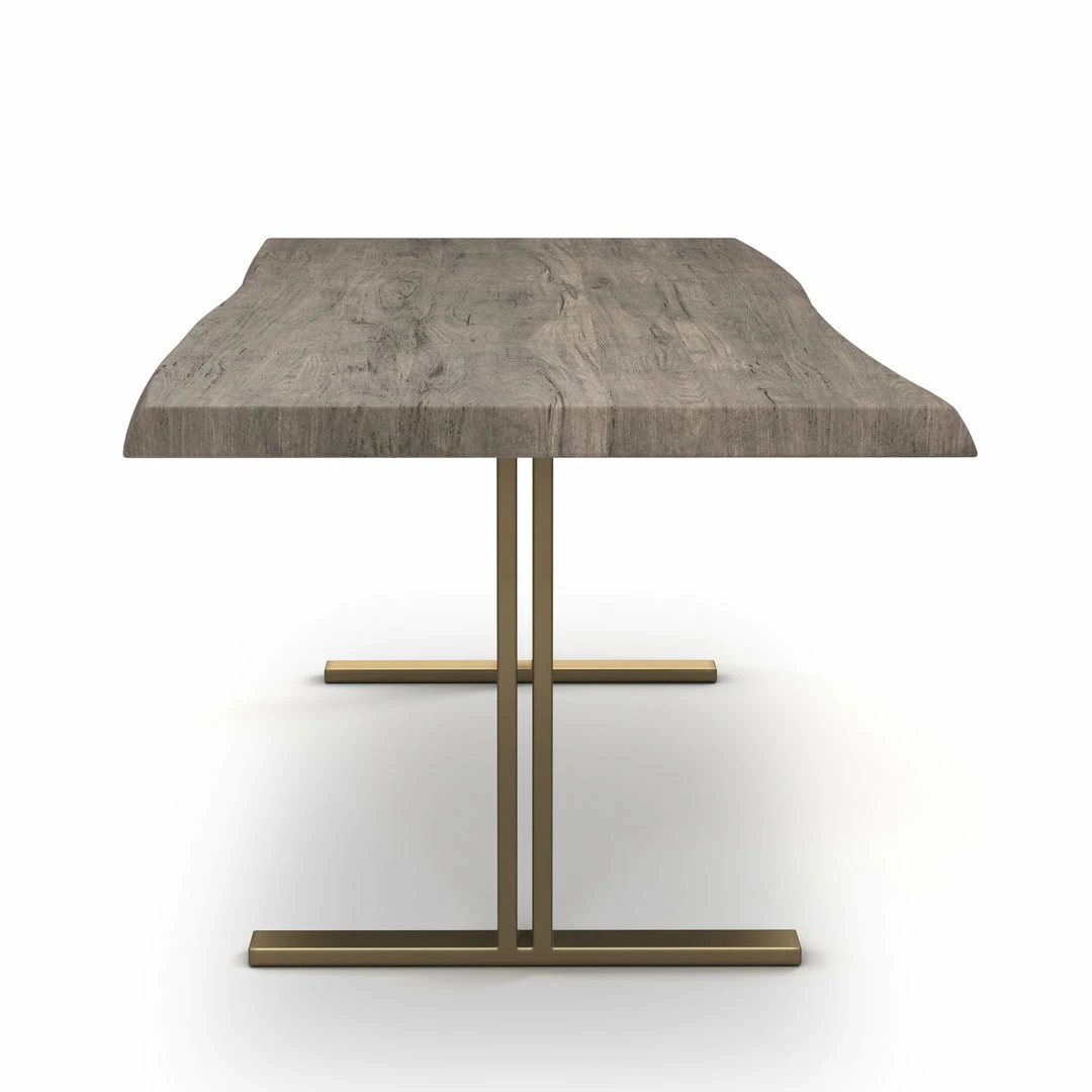 Brand new ๐ URBIA BROOKS LIVE EDGE DINING TABLE: SANDBLASTED GREY Kitchen + Dining ๐ 20 URBIA BROOKS LIVE EDGE DINING TABLE: SANDBLASTED GREY Kitchen + Dining