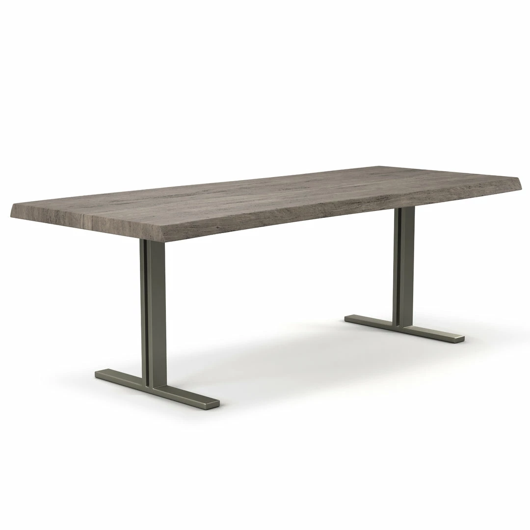 Brand new ๐ URBIA BROOKS LIVE EDGE DINING TABLE: SANDBLASTED GREY Kitchen + Dining ๐ 13 URBIA BROOKS LIVE EDGE DINING TABLE: SANDBLASTED GREY Kitchen + Dining