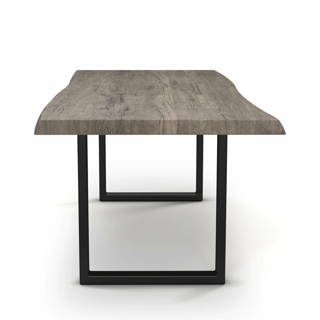Brand new ๐ URBIA BROOKS LIVE EDGE DINING TABLE: SANDBLASTED GREY Kitchen + Dining ๐ 4 URBIA BROOKS LIVE EDGE DINING TABLE: SANDBLASTED GREY Kitchen + Dining