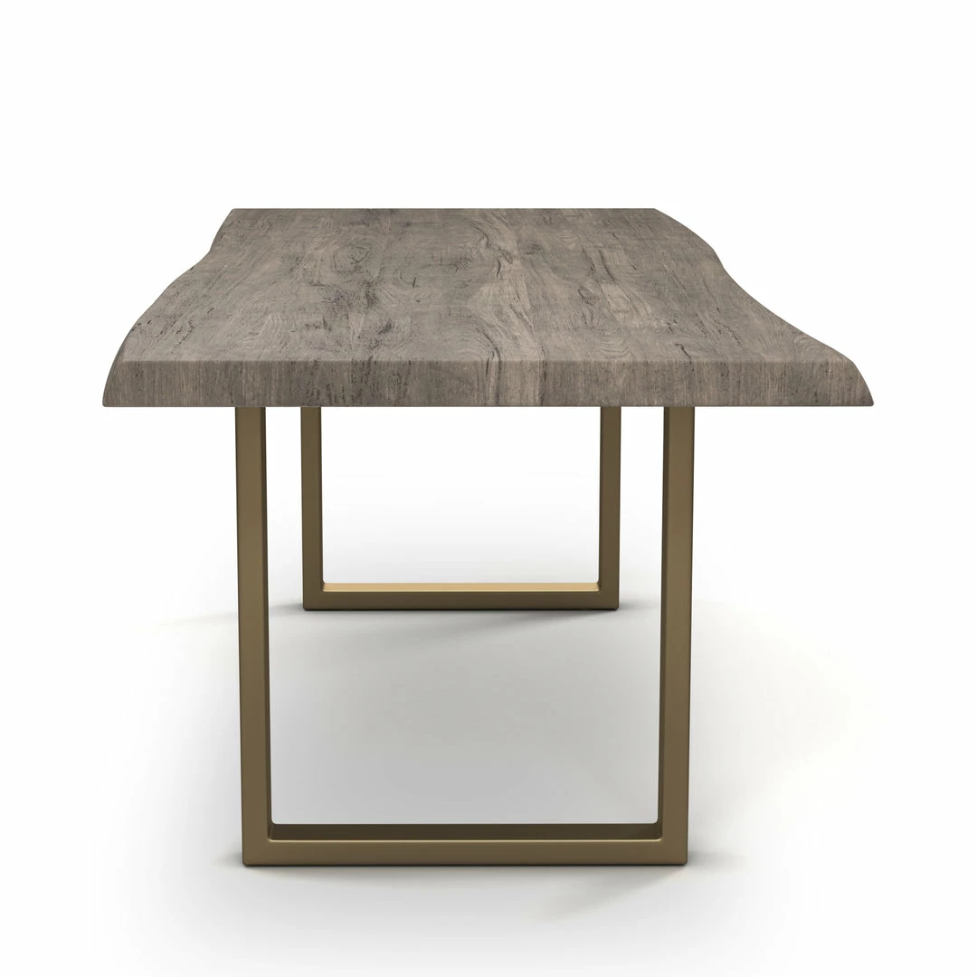 Brand new ๐ URBIA BROOKS LIVE EDGE DINING TABLE: SANDBLASTED GREY Kitchen + Dining ๐ 6 URBIA BROOKS LIVE EDGE DINING TABLE: SANDBLASTED GREY Kitchen + Dining