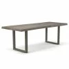 URBIA BROOKS LIVE EDGE DINING TABLE: SANDBLASTED GREY Kitchen + Dining