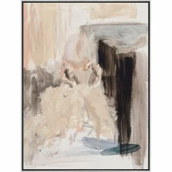 L ART Wall Art "SHE RUNS IN HEELS" CANVAS ART