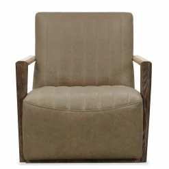 HOOKER STONE VALLEY LEATHER SWIVEL CHAIR Furniture