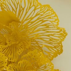 PHILLIPS COLLECTION FLOWER METAL WALL ART