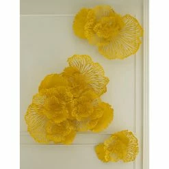 PHILLIPS COLLECTION FLOWER METAL WALL ART