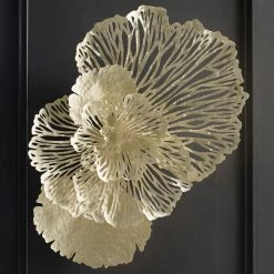 PHILLIPS COLLECTION FLOWER METAL WALL ART