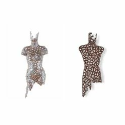 URBIA FEMALE TORSO WALL SCULPTURE Wall Sculptures + Decor