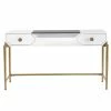 TOV BOJO WHITE LACQUER DESK Furniture