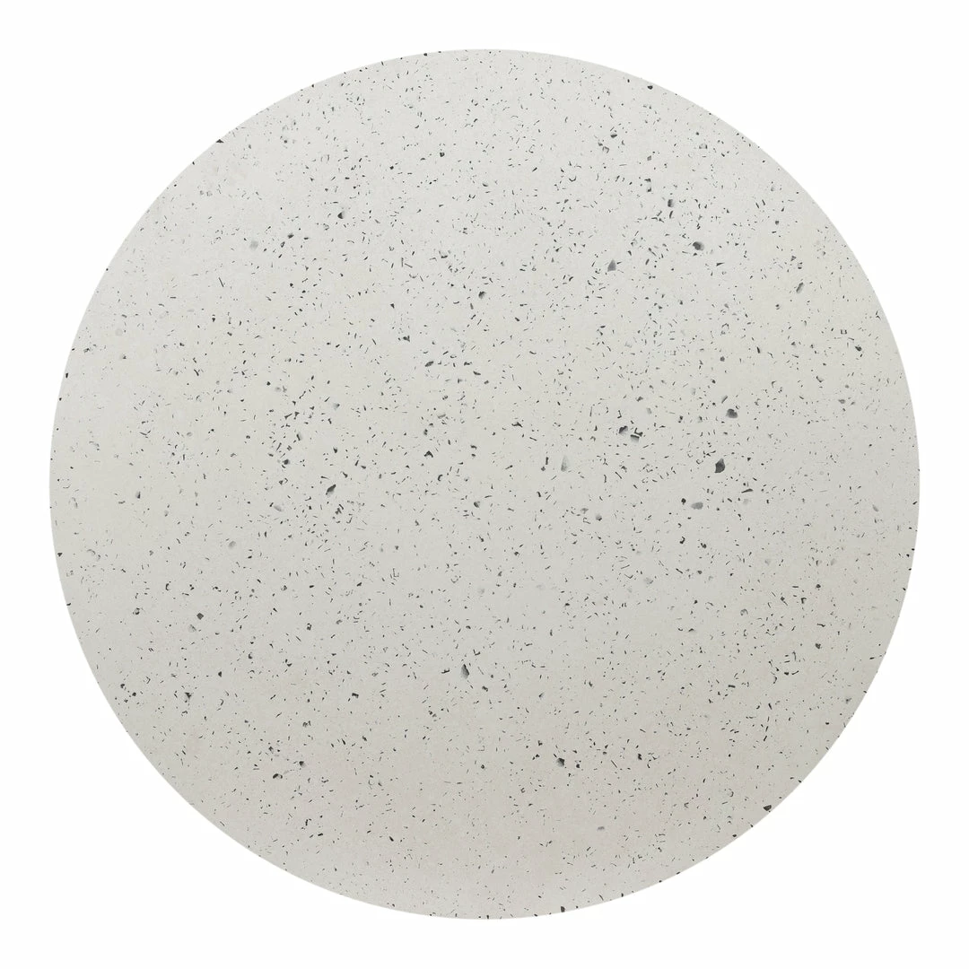 Outlet 👍 MOES Kitchen + Dining TULI WHITE TERRAZZO OUTDOOR CAFÉ TABLE 💯 4 MOES Kitchen + Dining TULI WHITE TERRAZZO OUTDOOR CAFÉ TABLE