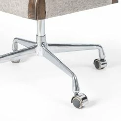 FOUR HANDS Office TYLER DESK CHAIR: IVES WHITE GREY