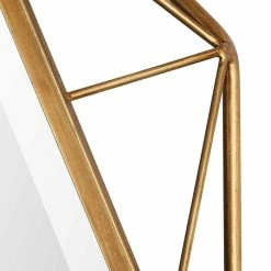 UTTERMOST MEKHI GOLD ROUND MIRROR