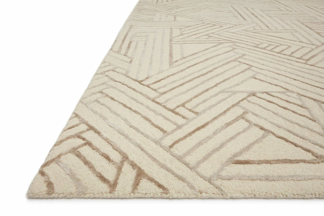 Brand new ๐ LOLOI VERVE 01 WOOL + VISCOSE RUG: IVORY, OATMEAL ๐ 3 LOLOI VERVE 01 WOOL + VISCOSE RUG: IVORY, OATMEAL