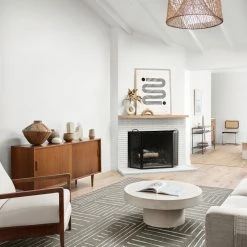 LOLOI VERVE 02 WOOL + VISCOSE RUG: GREY, MIST