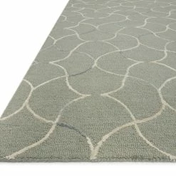 LOLOI VERVE 05 WOOL + VISCOSE RUG: SAGE
