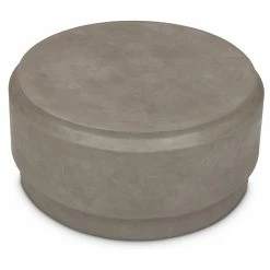 URBIA BARREL CONCRETE COFFEE TABLE