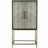 MOES MAKO SHAGREEN TALL BAR CABINET