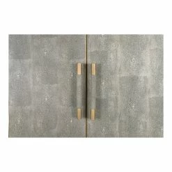 MOES MAKO SHAGREEN TALL BAR CABINET