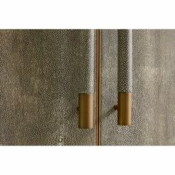 MOES MAKO SHAGREEN TALL BAR CABINET