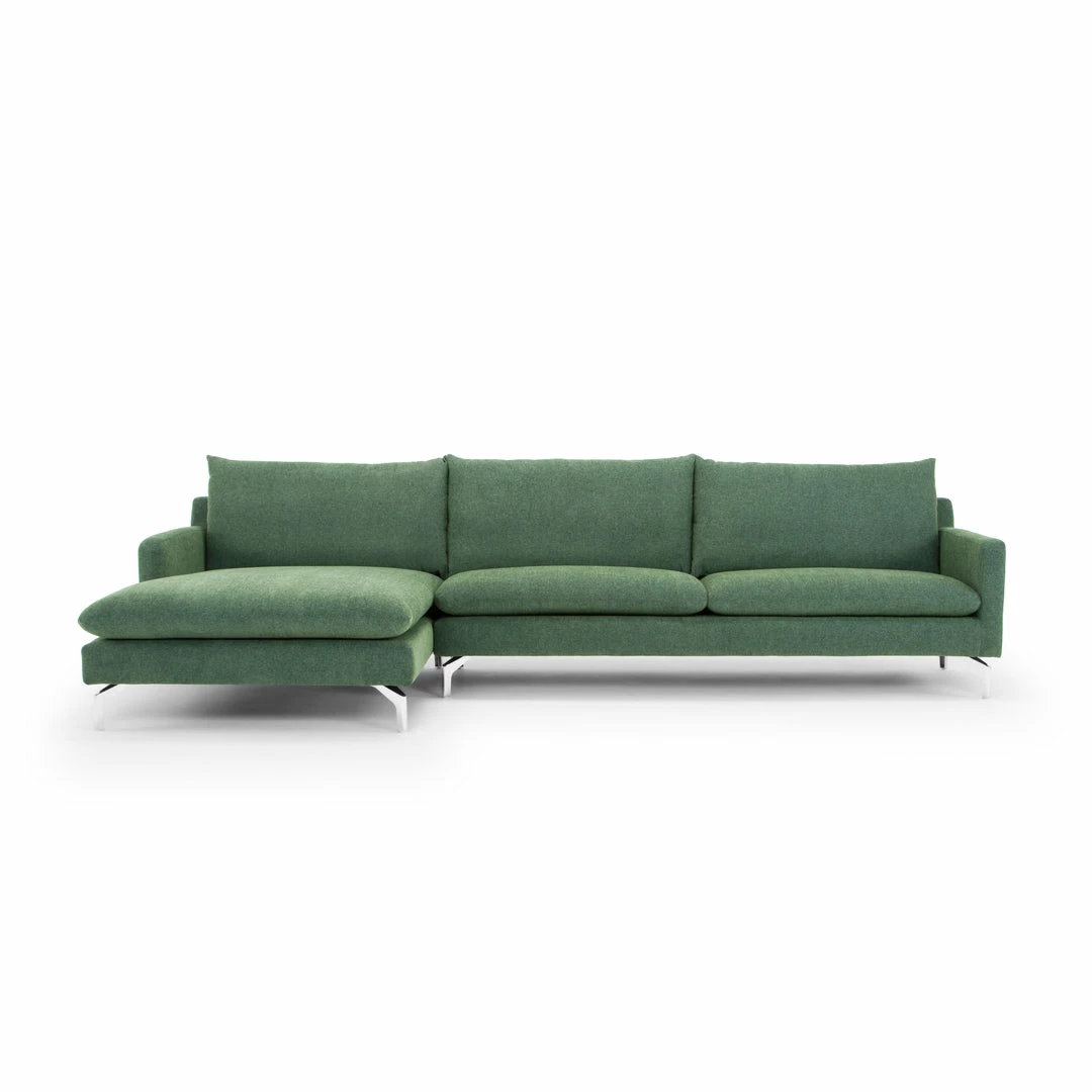 Brand new โค๏ธ URBIA RUSSO LAF/RAF SECTIONAL: ICON DARK GREEN ๐ 7 URBIA RUSSO LAF/RAF SECTIONAL: ICON DARK GREEN