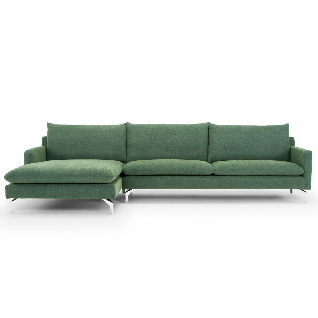 Brand new โค๏ธ URBIA RUSSO LAF/RAF SECTIONAL: ICON DARK GREEN ๐ 1 URBIA RUSSO LAF/RAF SECTIONAL: ICON DARK GREEN