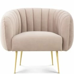 URBIA COCO VELVET CLUB CHAIR Living Room