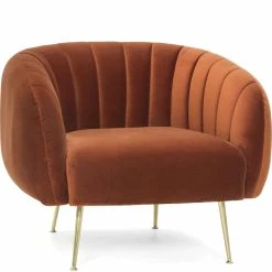 URBIA COCO VELVET CLUB CHAIR Living Room