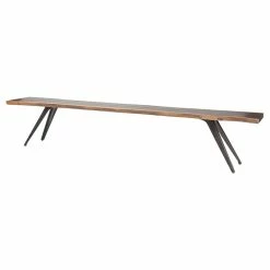 NUEVO VEGA SEARED OAK BENCH Furniture