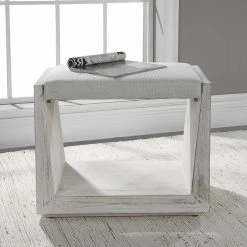 Best Sale โจ UTTERMOST Furniture WHITE SANDS SMALL BENCH ๐ฅฐ 8 UTTERMOST Furniture WHITE SANDS SMALL BENCH