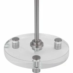 Deals ๐ UTTERMOST WICK BRUSHED NICKEL BUFFET LAMP ๐งจ 6 UTTERMOST WICK BRUSHED NICKEL BUFFET LAMP