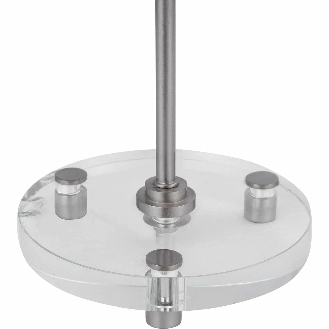 Deals ๐ UTTERMOST WICK BRUSHED NICKEL BUFFET LAMP ๐งจ 3 UTTERMOST WICK BRUSHED NICKEL BUFFET LAMP