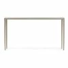 HOOKER ZELLA VENETIAN MARBLE TOP CONSOLE TABLE