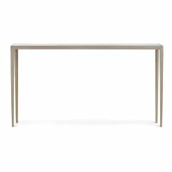 HOOKER ZELLA VENETIAN MARBLE TOP CONSOLE TABLE