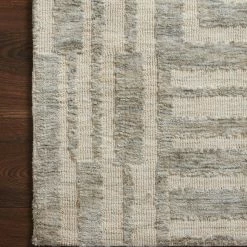 LOLOI YESHAIA 03 RUG: OATMEAL, SILVER