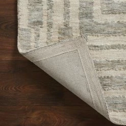 LOLOI YESHAIA 03 RUG: OATMEAL, SILVER