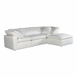 Deals π MOES CLAY MODULAR SECTIONAL: CREAM WHITE Furniture β 35 MOES CLAY MODULAR SECTIONAL: CREAM WHITE Furniture