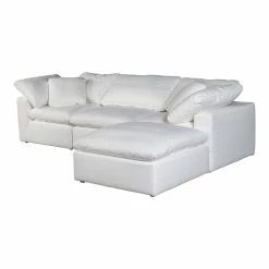 Deals π MOES CLAY MODULAR SECTIONAL: CREAM WHITE Furniture β 36 MOES CLAY MODULAR SECTIONAL: CREAM WHITE Furniture