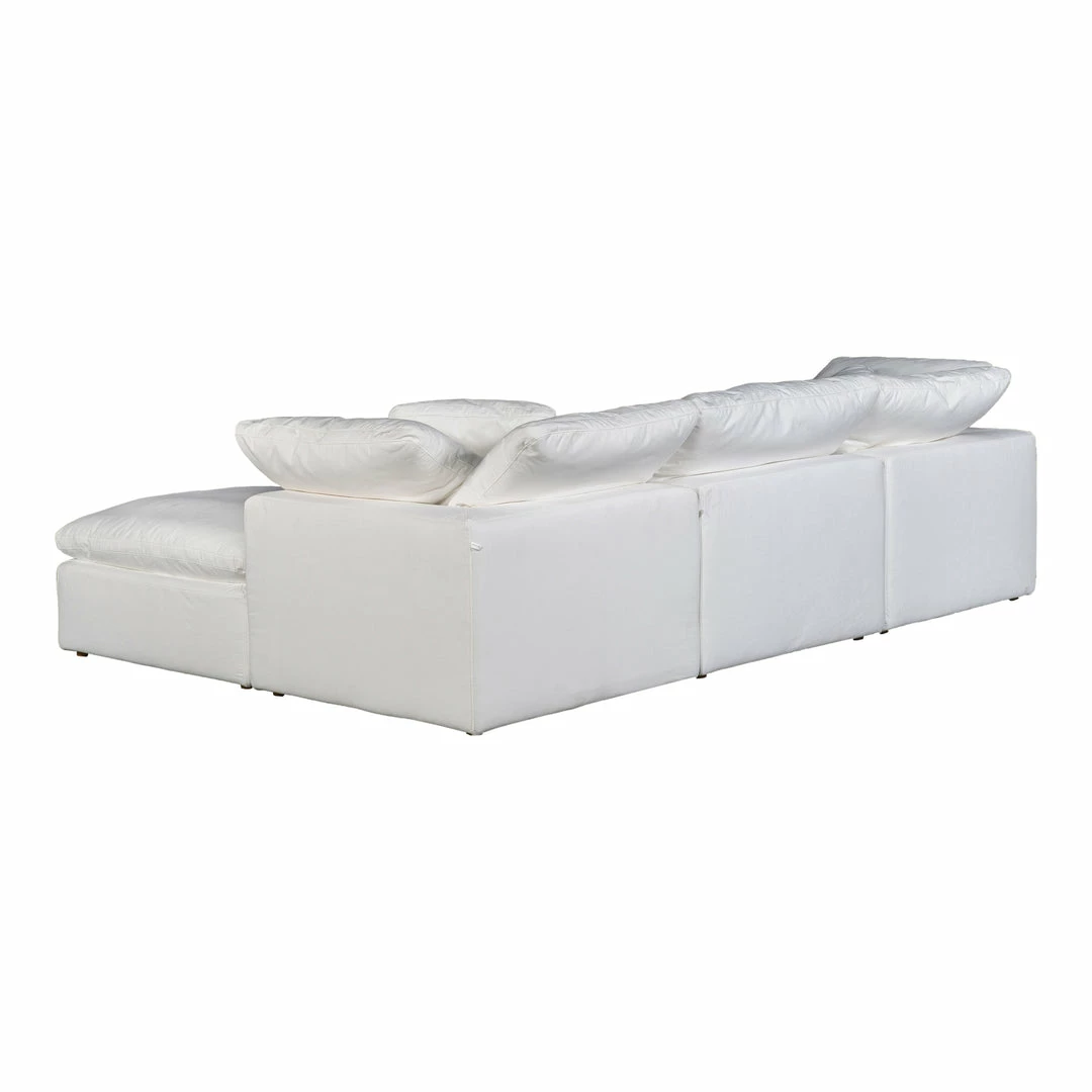 Deals π MOES CLAY MODULAR SECTIONAL: CREAM WHITE Furniture β 5 MOES CLAY MODULAR SECTIONAL: CREAM WHITE Furniture