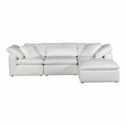 MOES CLAY MODULAR SECTIONAL: CREAM WHITE Furniture