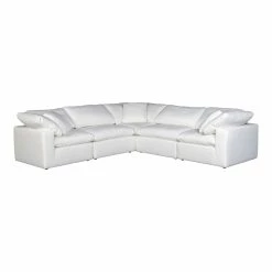 Deals π MOES CLAY MODULAR SECTIONAL: CREAM WHITE Furniture β 44 MOES CLAY MODULAR SECTIONAL: CREAM WHITE Furniture